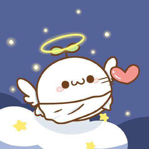 微信可爱颜团子情侣头像