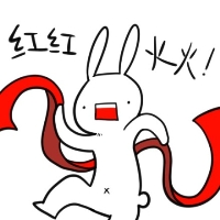 俏皮可爱的卡通兔子系列微信头像合集下载