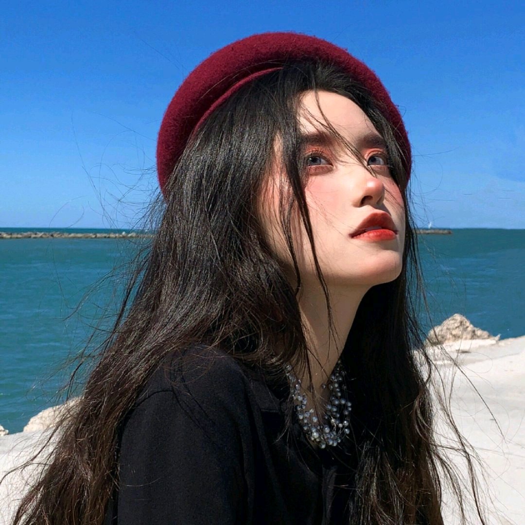 微信清新阳光性感抖音网红女头