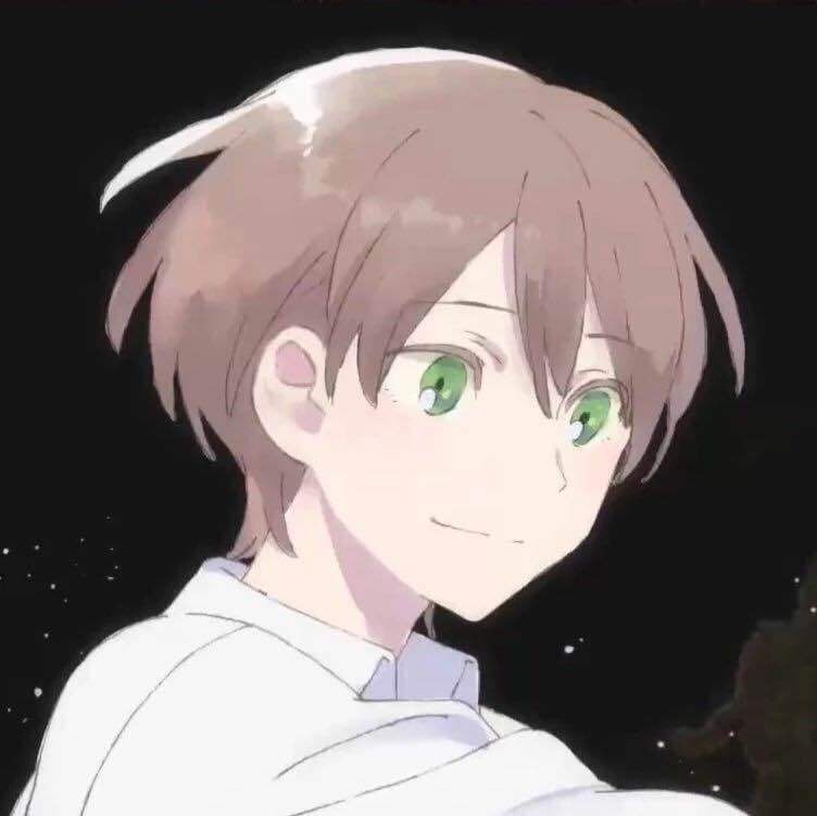 微信可爱简约二次元情侣头像