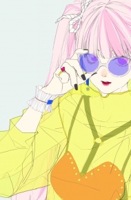 微信黑白二次元杂图图片