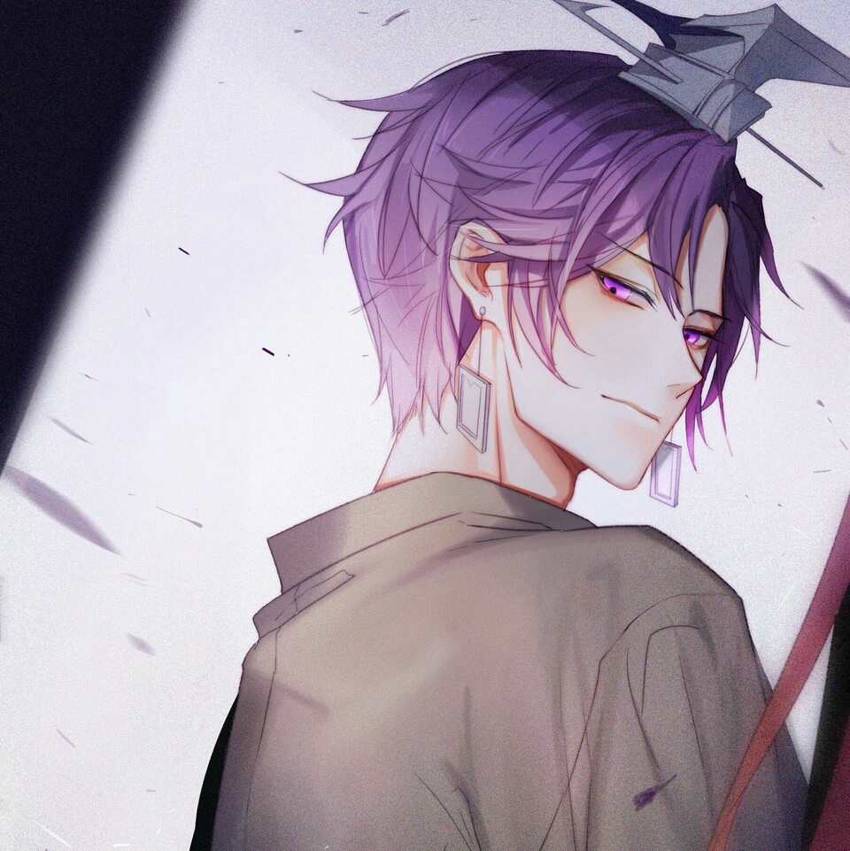 微信帅气清新性感二次元男头