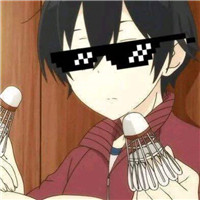 二次元马赛克墨镜男生头像合集下载