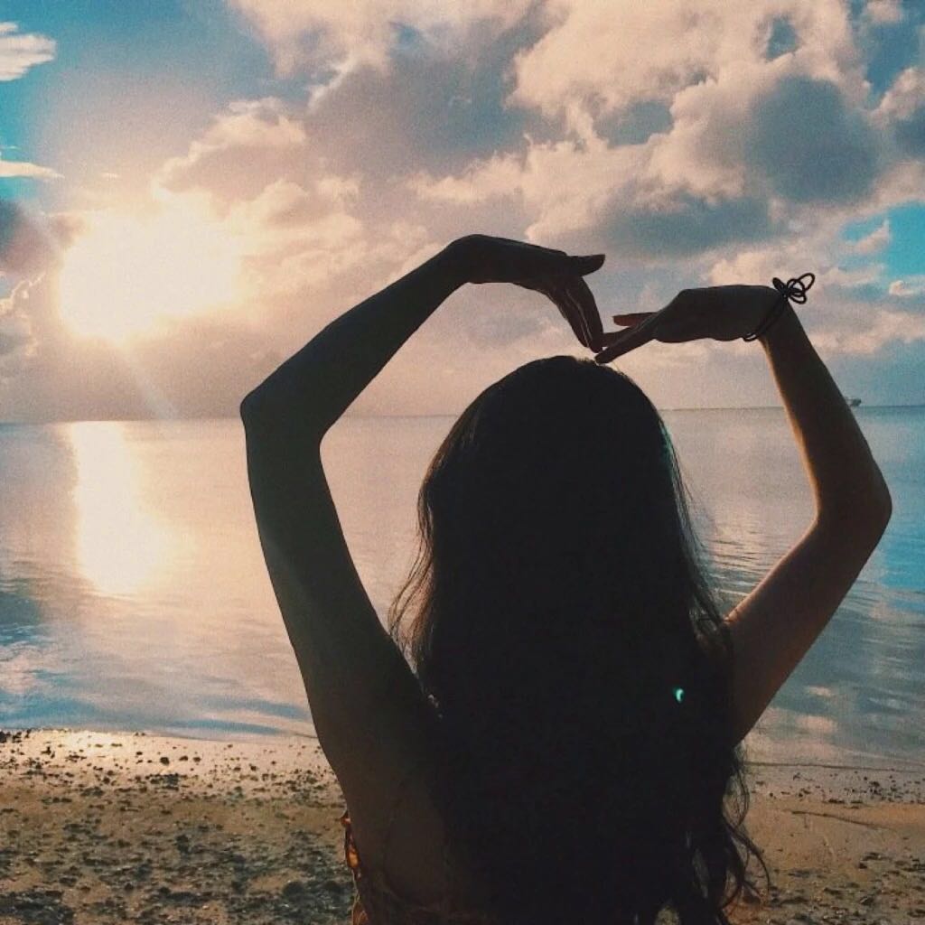 微信好看女生背影头像