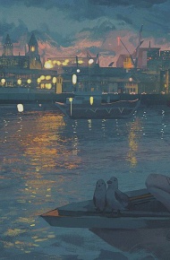 微信梦幻唯美动漫风景朋友圈配图