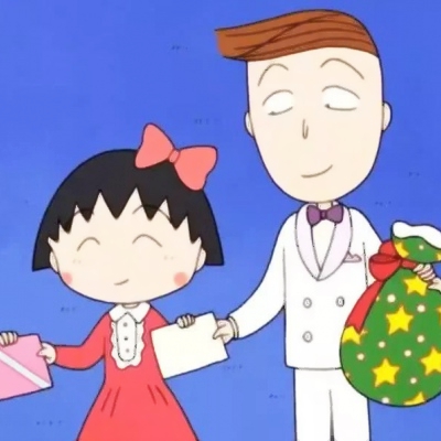 樱桃小丸子系列微信CP情侣头像下载