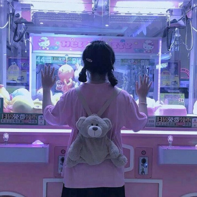 可爱双马尾萌妹子微信头像