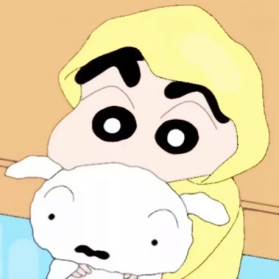 萌萌哒的微信蜡笔小新情侣头像