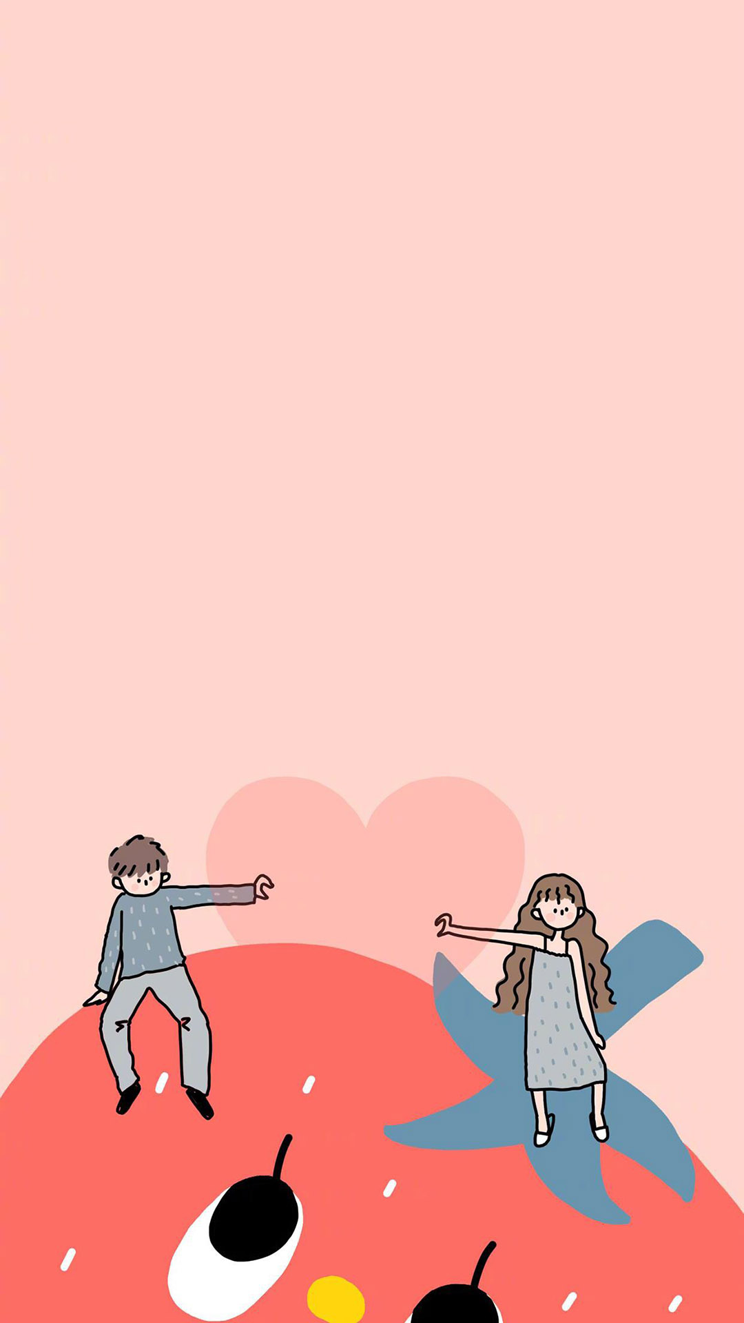 个性创意的微信情侣壁纸图片