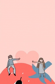 个性创意的微信情侣壁纸图片