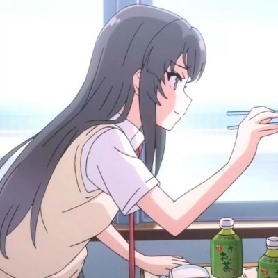 好看有意境的微信二次元情侣头像