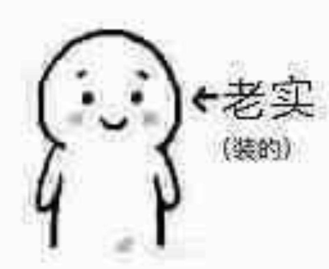 老实微信聊天表情包