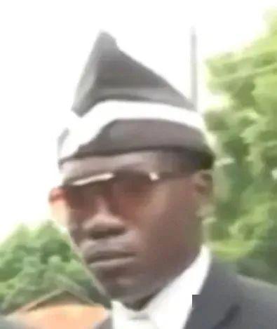 微信逗比六人黑人抬棺搞笑头像