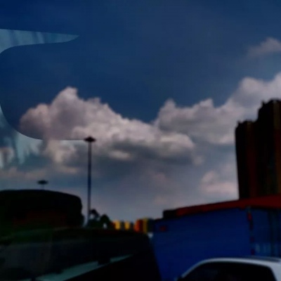 意境傍晚清新背景图