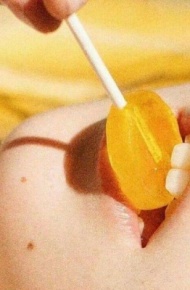 黄色唯美意境小清新背景图