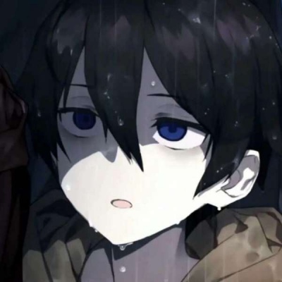 个性伤感动漫形象男生微信头像