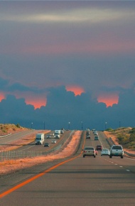 黄昏唯美意境微信素材图片