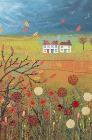 艺术有生命的花草微信聊天背景图