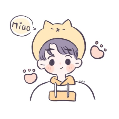 超流行的二次元卡通可爱情侣微信头像