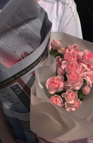 意境文艺花朵微信聊天背景图