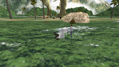 车轮上不可能的坡道