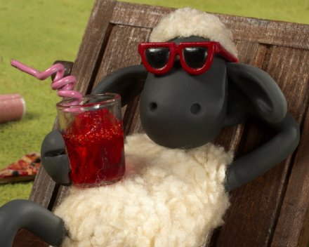 可爱的小羊肖恩微信头像