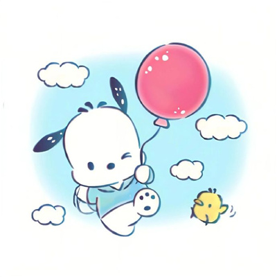 很萌很可爱的帕恰狗头像