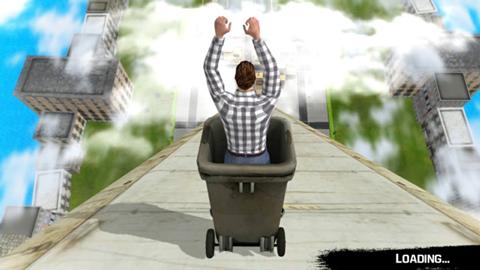 车轮上不可能的坡道