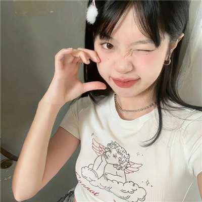 白色系美美女头