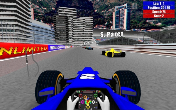 极速方程式赛车