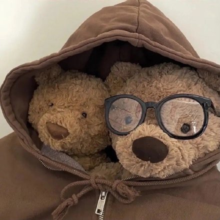 可爱的玩偶熊微信头像