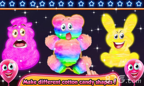 发光棉花糖模拟器