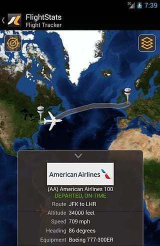 航班查询(实时查询)