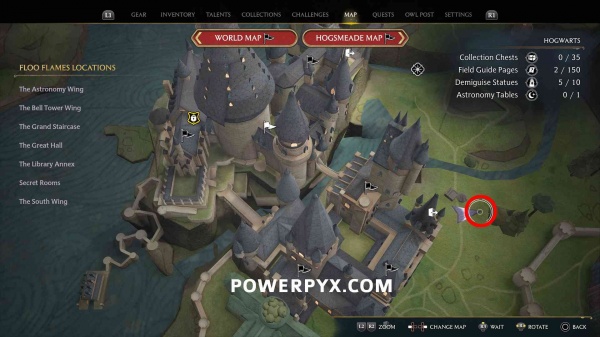 《霍格沃茨之遗》全隐形兽收集攻略