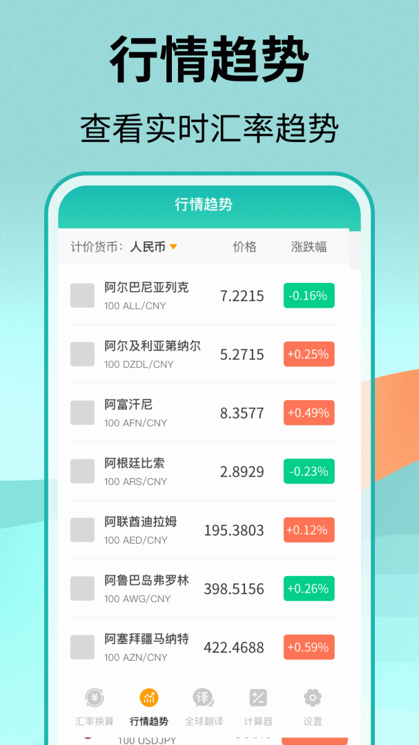 汇率换算