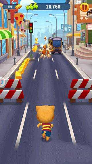 Talking Tom Gold Run