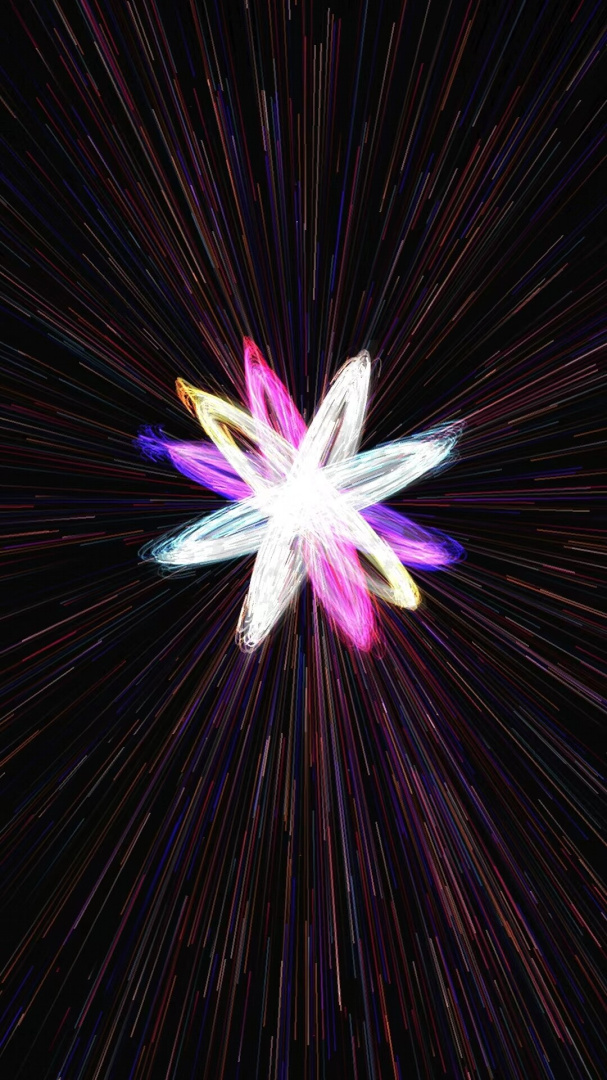 炫彩粒子全屏版