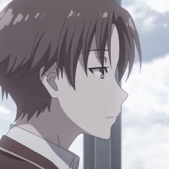 清冷高冷洒脱漫画男生微信头像