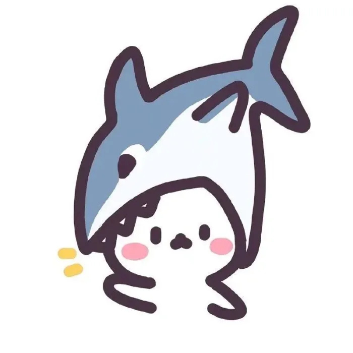 手绘萌萌哒动物小人微信头像