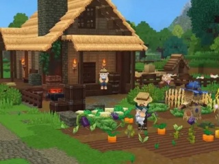 开荒种地建房的