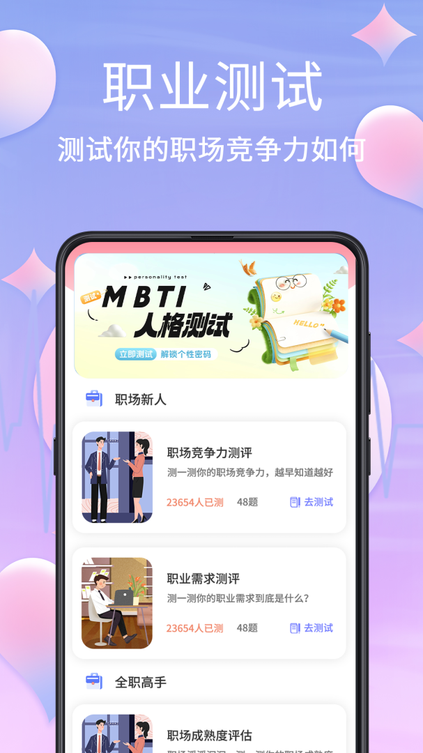 MBTI职业性格测试
