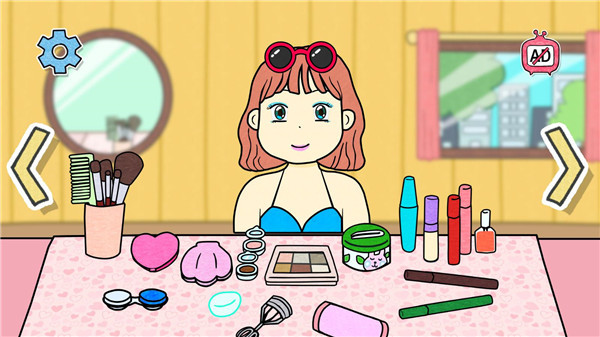 夏莉的化妆时间