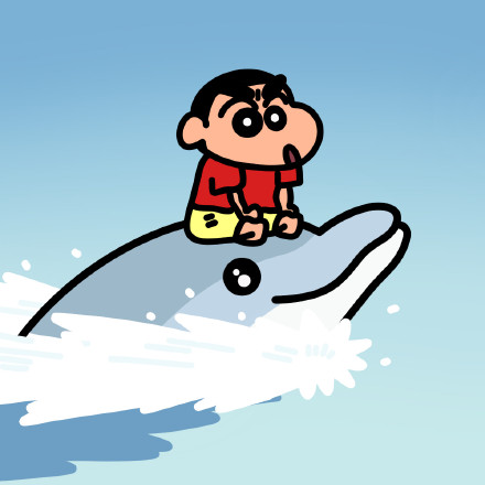 蜡笔小新手绘微信头像