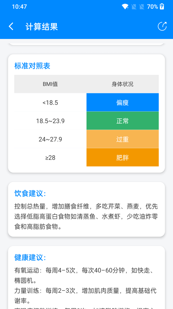 bmi计算器中国版