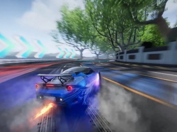 画质超高的赛车