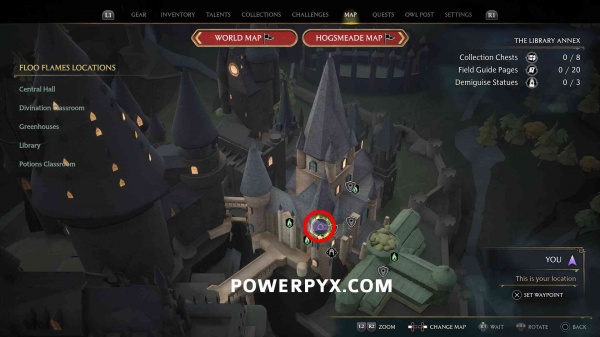 《霍格沃茨之遗》全隐形兽收集攻略