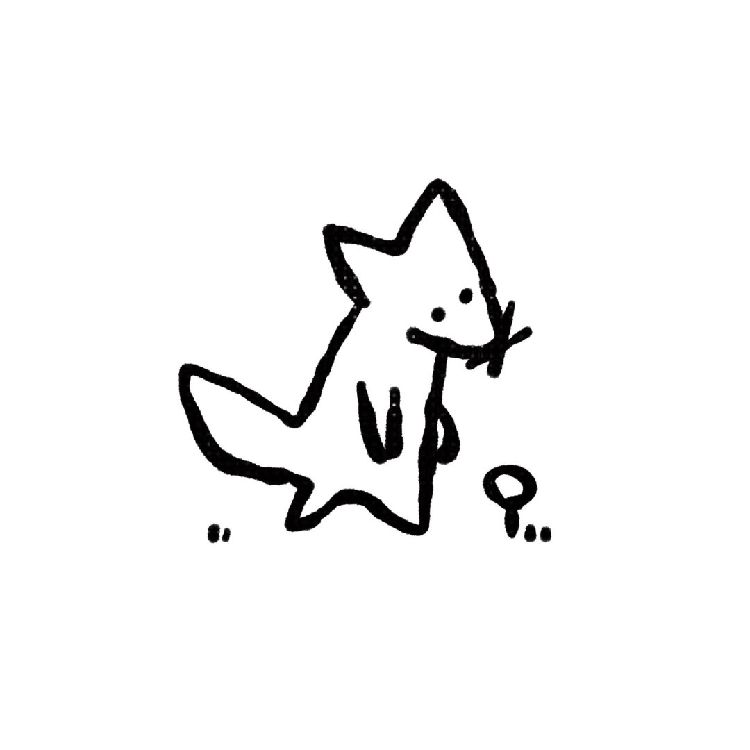 手绘简单又好看的卡通微信头像