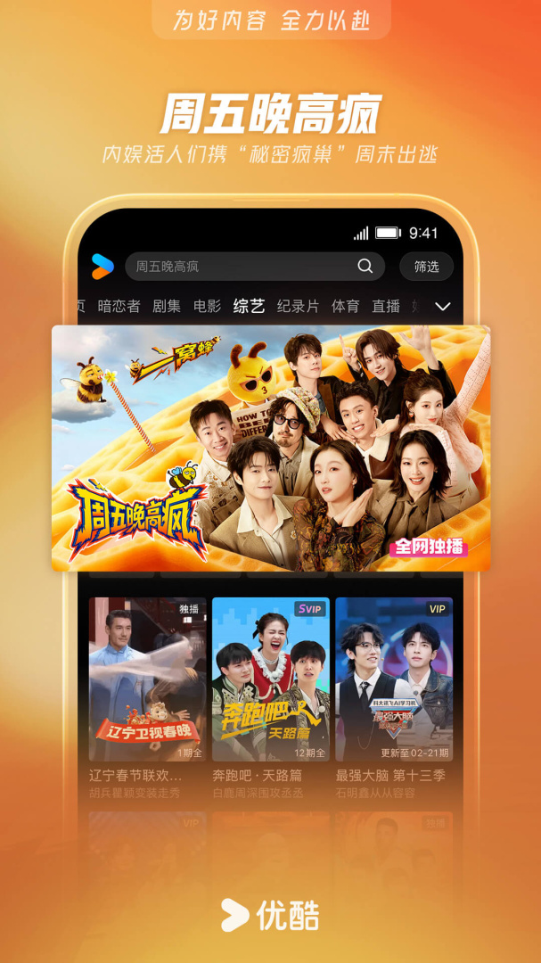 优酷视频过福年版