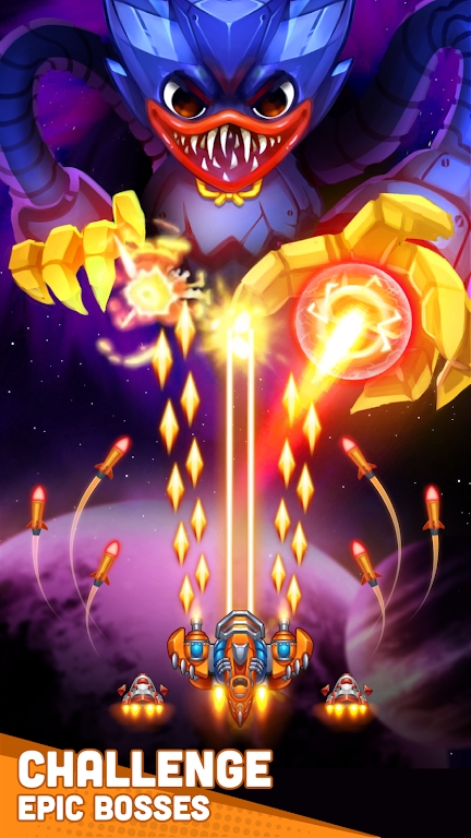 天空猛禽太空入侵者