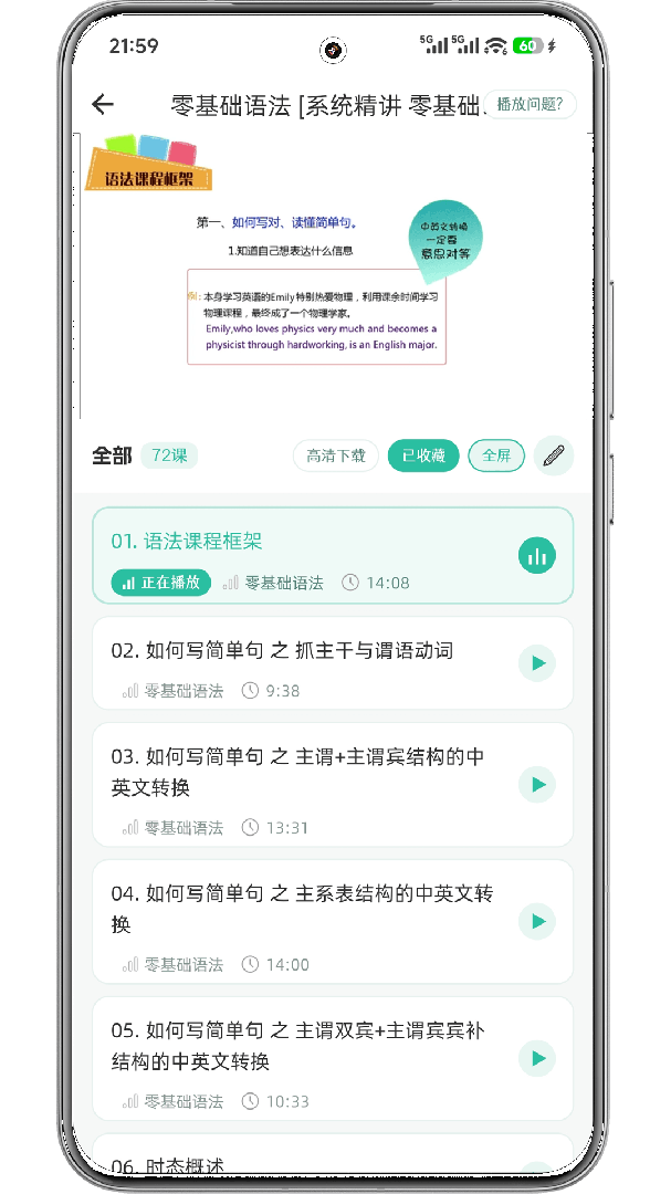 英语语法精讲